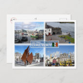 IE Irland - Galway - Postkarte (Vorne/Hinten)