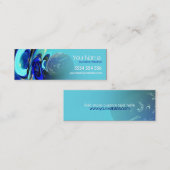 iEarth Mini Business Contact Card Telefonnummerkarte (Vorne/Hinten)