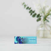 iEarth Mini Business Contact Card Telefonnummerkarte (Stehend Vorderseite)