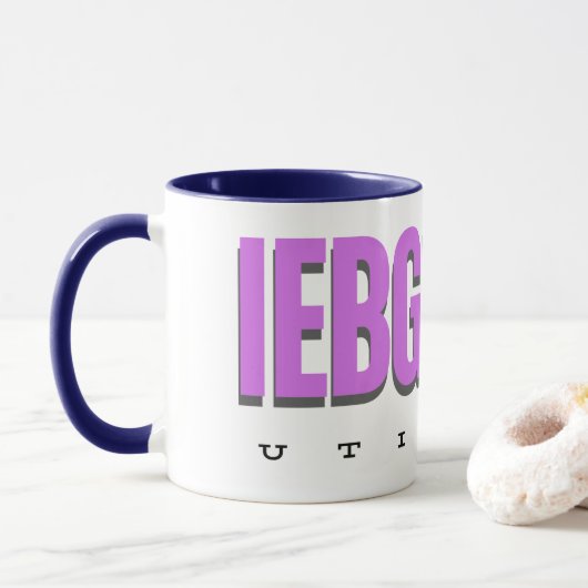 IEBGENER-Dienstprogramm im Mainframe Tasse (Mit Donut)