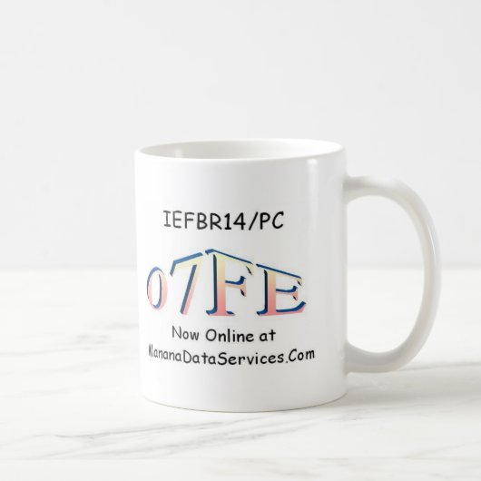 IEFBR14/PC Kaffee-Tasse Kaffeetasse (Rechts)