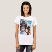 Iemanjá menina T-Shirt (Vorne ganz)