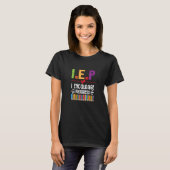 IEP I Encourage Progress Special Education School T-Shirt (Vorne ganz)