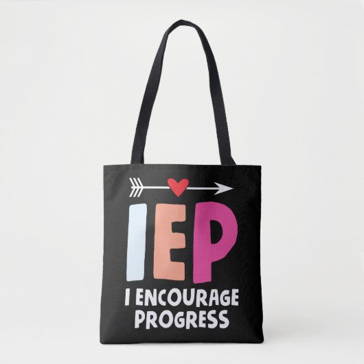 IEP I ermutigt Progress Special Bildung Teacher Tasche (Vorderseite)