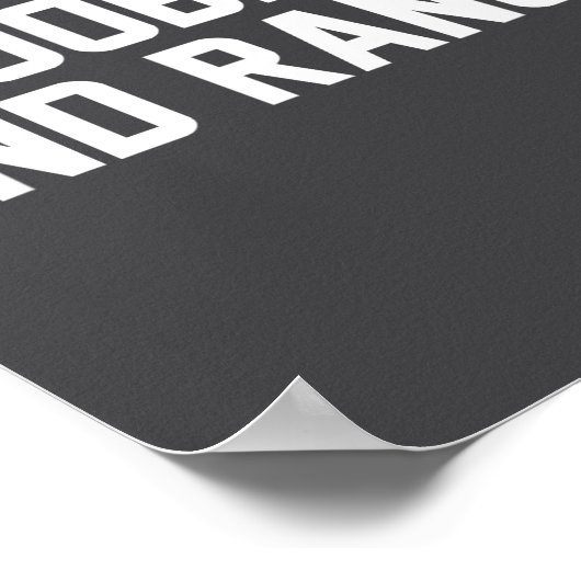 Ies And Ranch Funny Quote Poster (Ecke)