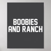 Ies And Ranch Funny Quote Poster (Vorne)