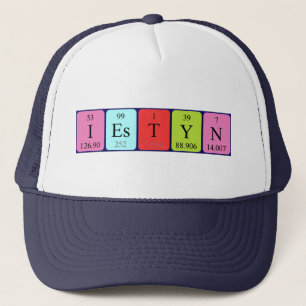 Iestyn, periodischer Tabellenname Truckerkappe