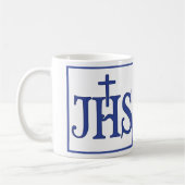 Iesus Hominum Salvator Kaffeetasse (Links)
