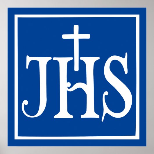 Iesus Hominum Salvator Poster (Vorne)