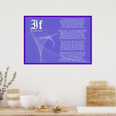 IF by Rudyard Kipling Poster Print (Küche)