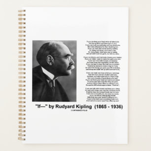 "If—" Gedicht von Rudyard Kipling Planer