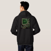 If Hope <= 0 Still Try Programmer Skeleton Coding Hoodie (Schwarz voll)