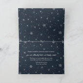 If Hugs Were Snowflakes I'd Make A Blizzard Winter Karte (Innenseite)