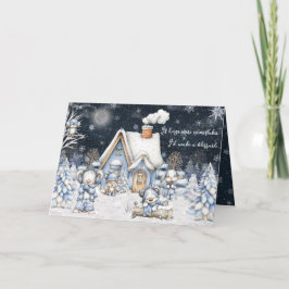 If Hugs Were Snowflakes I'd Make A Blizzard Winter Karte