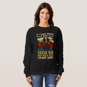 If i can't bring my irish red and white setter sweatshirt (Vorne ganz)
