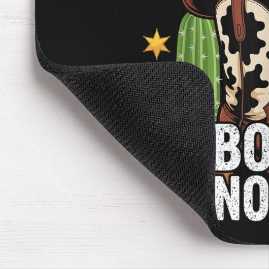 If I Can't Wear My Cowboy Boots I'm Not Going - Fu Mousepad (Ecke)