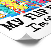 If I Can't Wear My Flip Flops Im Not Going Beach L Poster (Ecke)