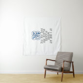 If I Die at Work Please Place My PPE On Me Wandteppich (Beispiel (Horizontal))