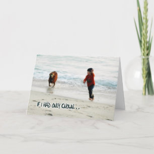 If I Had Only Known Reunion Card Karte