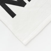 If I Offended You Work On Yourself Funny New Year Fleecedecke (Ecke)