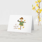 If I Only Had A Brain Karte (Gelbe Blume)