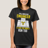 If I Run You Shoul Run Too T-Shirt (Vorderseite)