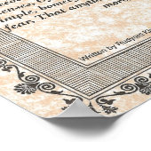 IF Inspirier Gedicht für junge Frauen und Mädchen Poster (Ecke)