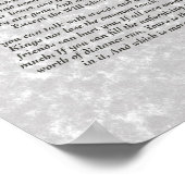 IF Inspirier Gedicht für junge Männer von Rudyard  Poster (Ecke)