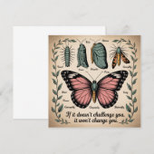 If It Doesn't Challenge You, It Won't Change You Ankündigung (Vorne/Hinten)