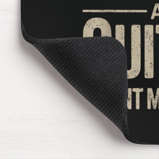 If It Involves Jesus And Guitars Count Me In Guita Mousepad (Ecke)