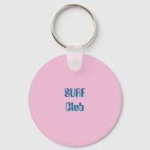 If it swells ride it custom name surfing pink schlüsselanhänger (Rückseite)