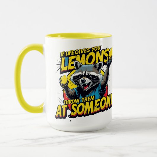 If life gives you lemons... Tasse (Links)