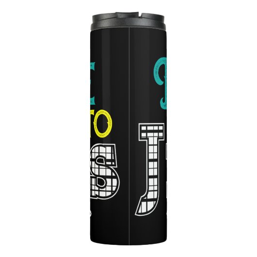  If Lost Please Return Jesus Thermosbecher (Rückseite)