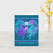 If Love Could Have Saved You Suicide Prevention Aw Karte (Gelbe Blume)