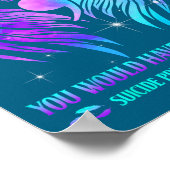 If Love Could Have Saved You Suicide Prevention Aw Poster (Ecke)