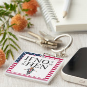 If Not Now Keychain Schlüsselanhänger (Vorderseite rechts)