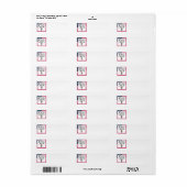 If Not Now Return Address Label (Vorne)