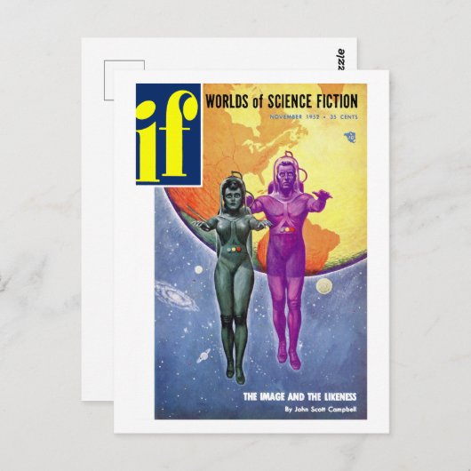 IF (November 1952) Postkarte (Vorne/Hinten)