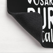 If Only Sarcasm Burned Calories Funny Sarcastic Qu Mousepad (Ecke)