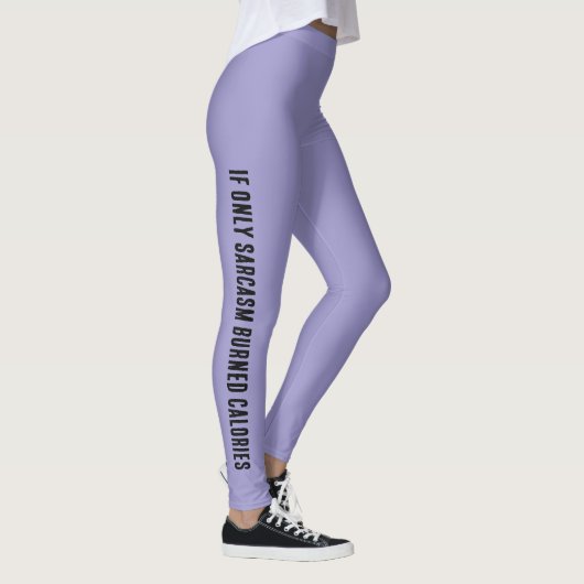 "If only sarcasm..." legging - dames Leggings (Rechts)