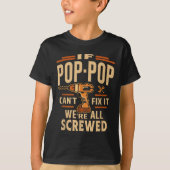 If P-p Cant Fix It - Grandparents Day T-Shirt (Vorderseite)