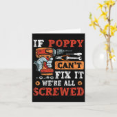 If Ppy Can't Fix It We're All Screwed Father's Day Karte (Gelbe Blume)