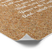 If - Rudyard Kipling Gedicht Print Poster (Ecke)