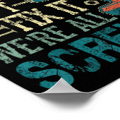 If Steve Can't Fix It We're All Screwed Funny Fath Poster (Ecke)