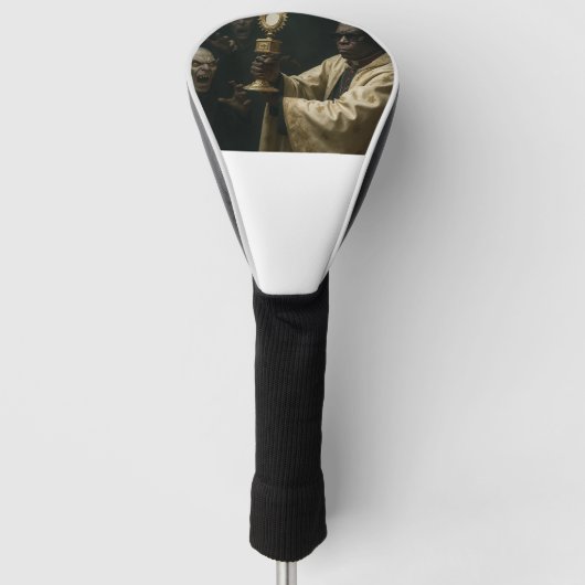 'If the Pope were Blade' Golf Headcover (Vorderseite)