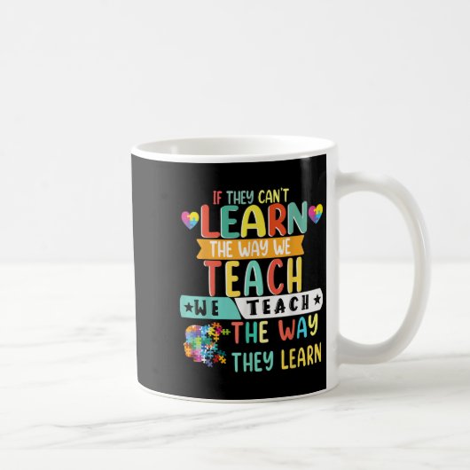 If They Can't Learn The Way We Teach The Way They Kaffeetasse (Rechts)