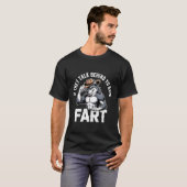 If They Talk Behind Your Back Fart Alpha Wolf Crin T-Shirt (Vorne ganz)