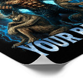 If They Talk Behind Your Back Fart Funny Cringe Al Poster (Ecke)