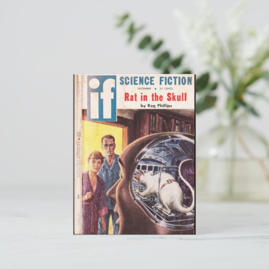 If v09 n01 (1958-12.Quinn)_Pulp Art Postkarte (Stehend Vorderseite)