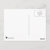 IF von Rudyard Kipling Lila Postkarte (Rückseite)